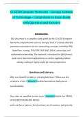 CS 6250 Computer Networks &ndash; Georgia Institute of Technology &ndash; Comprehensive Exam Guide with Questions and Answers