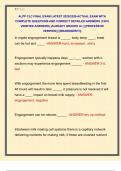 ALPP CLC FINAL EXAM LATEST 2025&sol;2026 ACTUAL EXAM WITH  COMPLETE QUESTIONS AND CORRECT DETAILED ANSWERS &lpar;100&percnt;  VERIFIED ANSWERS&rpar; &vert;ALREADY GRADED A&plus;&vert; &vert;&vert;PROFESSOR  VERIFIED&vert;&vert; &vert;&vert;BRANDNEW&excl;&excl;&excl;&vert;&vert; 