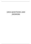 GNSS QUESTIONS AND ANSWERS