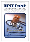 Test Bank for Legal Ethical Issues in Nursing&comma; 6th Edition &lpar;Pearson&comma; 2013&rpar; by Ginny Wacker Guido&comma; Isbn no&semi; 9780133355871&comma; &lpar;Chapters 1-20&rpar; Complete Study Guide&excl;&excl;&excl;&excl;&excl;&excl;