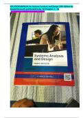 SOLUTION MANUAL Systems Analysis and Design 10th Edition by Kendall Kenneth and Kendall Julie&comma; All Chapters &lbrace;1 - 16&rcub; Latest Version Edition&comma;Complate A&plus; Grade