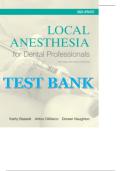 Test Bank for Local Anesthesia For Dental Professionals 2nd Edition by Bassett&comma; DiMarco&comma; Naughton