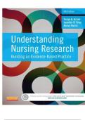 TEST BANK for Understanding Nursing Research&colon; Building an Evidence-Based Practice 6th Edition by Grove&comma; Gray and Burns&period; &lpar;All Chapters 1-14&rpar;