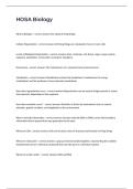 HOSA Biology Comprehensive Practice Exam Questions And Correct Answers&period;