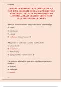 BEFO EXAM AND PRACTICE EXAM NEWEST 2025  TEST BANK&vert; COMPLETE 350 REAL EXAM QUESTIONS  AND CORRECT DETAILED ANSWERS &lpar;VERIFIED  ANSWERS&rpar; ALREADY GRADED A&plus;&vert; BEFO FINAL  EXAM PREP 2025 &lpar;BRAND NEW&excl;&excl;&rpar; 
