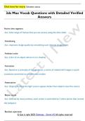 3ds Max Vocab Questions with Detailed Verified  Answers