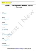 3dsMAX Questions with Detailed Verified  Answers