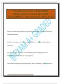 WATERGATE AND THE FORD PRESIDENCY EXAM 2025&sol;2026 QUESTIONS AND ANSWERS 100&percnt; PASS
