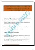 WGU MSCSIA C706 CHAPTERS 1 -4 EXAM 2025&sol;2026 QUESTIONS AND ANSWERS 100&percnt; PASS