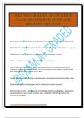 WGU PSYCHOLOGY STUDY GUIDE EXAM 2025&sol;2026 QUESTIONS AND ANSWERS 100&percnt; PASS