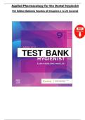 Applied Pharmacology for the Dental Hygienist &ndash; 9th Edition by Elena Bablenis Haveles &ndash; Complete Test Bank with Answers &lpar;Chapters 1&ndash;26&rpar;
