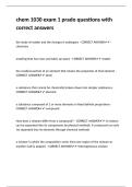 chem 1030 exam 1 prado questions with correct answers