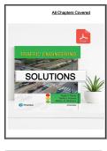 Solutions Manual to Traffic Engineering &lpar;5th Edition&rpar; by Roess&comma; Prassas & McShane