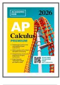 AP Calculus Premium 2026 Study Guide &vert; 12 Full-Length Practice Tests &plus; Detailed Explanations