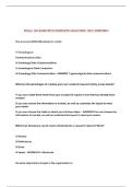 FHGen 120 EXAM WITH COMPLETE SOLUTIONS 100&percnt; VERIFIED&excl;&excl;