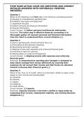 FICEP EXAM ACTUAL EXAM 200 QUESTIONS AND CORRECT DETAILED ANSWERS WITH RATIONALES &lpar;VERIFIED ANSWERS&rpar;