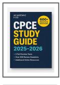 CPCE Study Guide&lpar;2026 &sol; 2027&rpar; &vert; 600&plus; Practice Questions &plus; 2 Full Tests &plus; Online Resources