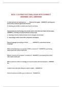 BCIS 1110 PRACTICE FINAL EXAM WITH CORRECT ANSWERS 100&percnt; VERIFIED&excl;&excl;