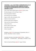 CHAPTER 1 - IACA TEST PREP COMPREHENSIVE EXAM  QUESTIONS WITH DETAILED VERIFIED AND 100&percnt;  ACCURATE ANSWERS BRAND NEW EXAM ALREADY  GRADED A&plus; PASS