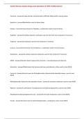 Central Nervous System Drugs exam Questions & 100&percnt; Verified Answer