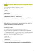 BSN 346 - Week 3 Sherpath &lpar;Gas Exchange&rpar; Test Questions Answered Correctly Latest Update 2025-2026