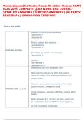 Pharmacology and the Nursing Process 8th Edition Elsevier EXAM  2025 2026 COMPLETE QUESTIONS AND CORRECT  DETAILED ANSWERS &lpar;VERIFIED ANSWERS&rpar; &vert;ALREADY  GRADED A&plus;&vert;&vert;BRAND NEW VERSION&excl;&excl;
