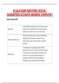  NJ CALA EXAM QUESTIONS 202526 &vert;GUARANTEED ACCURATE ANSWERS &vert;COMPLETE&excl;&excl;