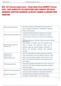 HSC 343 Pharmacology Exam 1 Study Guide Exam NEWEST Version  2025 - 2026 COMPLETE 100 QUESTIONS AND CORRECT DETAILED  ANSWERS &lpar;VERIFIED ANSWERS&rpar; &vert;ALREADY GRADED A&plus;&vert;&vert;BRAND NEW  VERSION&excl;&excl;  