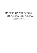 M5 TURF 425&comma; TURF 425 M4&comma; TURF 425 M3&comma; TURF 425 M2&comma; TURF 425 M1 QUESTIONS & ANSWERS