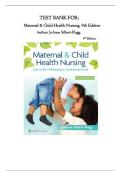 Test Bank For Maternal & Child Health Nursing&comma; 9th Edition By &colon; JoAnne Silbert-Flagg&period; All chapters 1-56 Fully covered&period;&vert; Latest 2026&period;