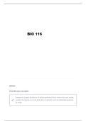 BIO 116 PLANTS QUESTIONS AND VERIFIED ANSWERS