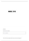 WVU NSG 310 EXAM 1 ANTEPARTUM CONTENT QUESTIONS AND VERIFIED ANSWERS