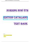 Nursing Now&colon; Today&rsquo;s Issues&comma; Tomorrow&rsquo;s Trends &lpar;8th Edition&comma; Catalano&rpar; &ndash; Test Bank
