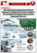 Test Bank Microbiology Fundamentals A Clinical Approach&comma; 3rd Edition By Cowan&comma; Chapter 1-22 &vert;Complete All Chapters Latest