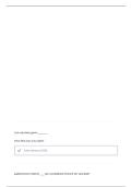 PHM 550 EXAM I QUESTIONS WITH CORRECT ANSWERS