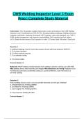 CWB Welding Inspector Level 3 Exam Prep &vert; Complete Study Material