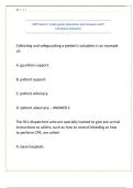 EMT Exam 1 study guide Questions and Answers with Complete Solutions&period;