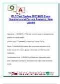 ITLS &lpar;INTERNATIONAL TRAUMA LIFE SUPPORT&rpar;  EXAM COMPLETE PACKAGE DEAL