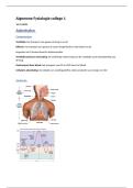 College aantekeningen Algemene Fysiologie &lpar;BWB125&rpar;