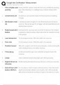 Google Ads Measurement Certification Test Bank &sol; Analytics & Reporting &sol; 2025 Update &sol; Score 100&percnt;