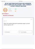 NR 567 MIDTERM QUESTIONS AND ANSWERS WITH COMPLETE SOLUTIONS &vert; 100&percnt; CORRECT &vert; LATEST UPDATE 2025-2026