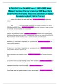 POLS 207-Lim TAMU Exam 1 2025-2026 Most Recent Version Comprehensive 250 Questions and Verified Answers Accurate Solutions Already Graded A&plus; Get it 100&percnt; Correct