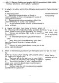 Ch&period; 27 Patient Safety and quality &lpar;NCLEX questions&rpar; With 100&percnt; Verified Solutions &lbrace;2025&vert;2026&rcub; Updated 