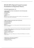 NCLEX-RN &lpar;National Council Licensure  Examination for Registered Nurses&rpar; 