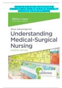 Test Bank for Davis Advantage for Understanding Medical-Surgical Nursing&comma; 7th Edition by Linda S&period; Williams & Paula D&period; Hopper &vert; Latest 2025&sol;2026 Update &vert; Verified Q&A &vert; A&plus; Graded