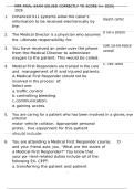 MFR FINAL EXAM SOLVED CORRECTLY TO SCORE A&plus; 2025&vert;2026