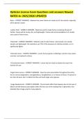 Optician License Exam Questions and answers Newest RATED A&plus; 2025&sol;2026 UPDATED 