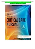 Test Bank for Sole&rsquo;s Introduction to Critical Care Nursing 9th Edition by Mary Beth Flynn Makic & Lauren T&period; Morata &ndash; Latest Update 2025&sol;2026