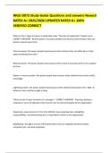 WGU D073 Study Guide Questions and answers Newest RATED A&plus; 2025&sol;2026 UPDATED RATED A&plus; 100&percnt; VERIFIED CORRECT 