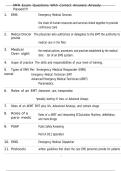 MFR Exam Questions With Correct Answers Already Passed&excl;&excl;&excl;